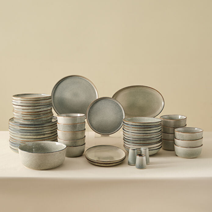 Karaca Earth Collection Skal 55 Parça 12 Kişilik Yemek Takımı