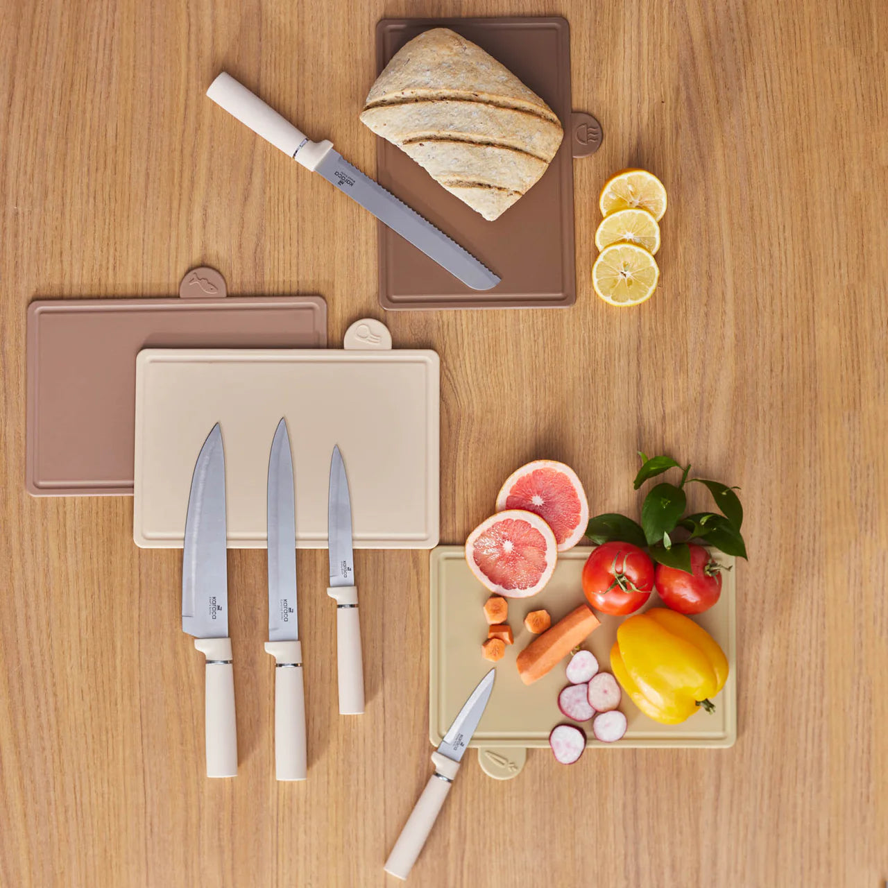 Karaca Chef's Harmony Messenset & Snijplankenset