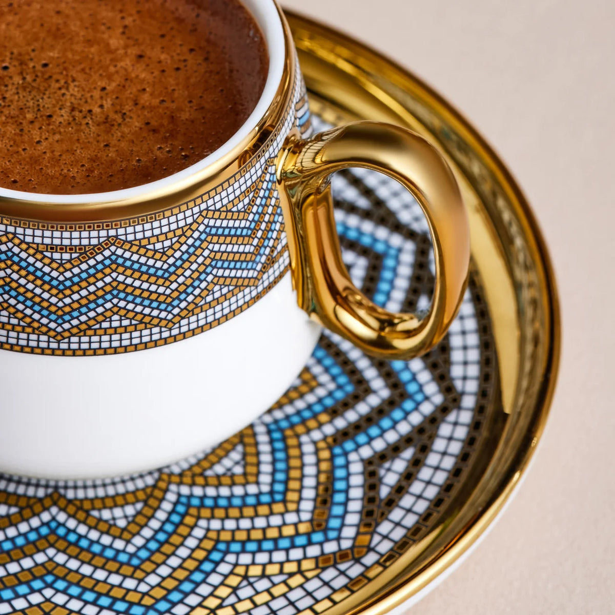 Karaca Suadiye 6 Kişilik Kahve Fincan Takımı 90 ml