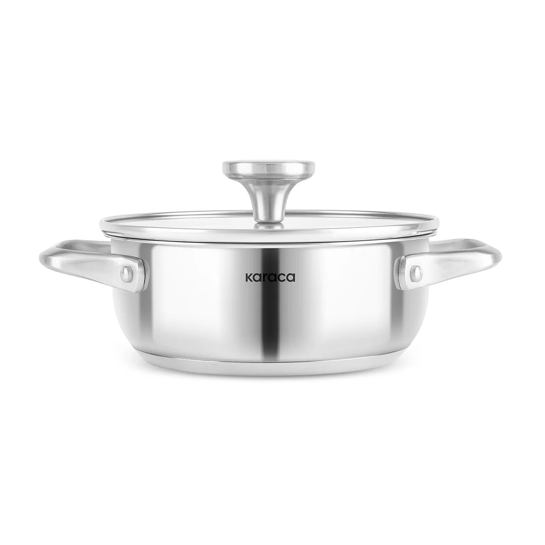 Karaca Elite, onroestbare stalen ondiepe braadpan, 18 cm