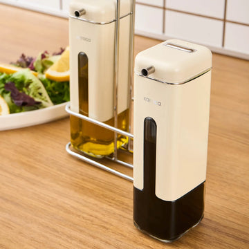 Karaca Luminous, 3 Parça Yağ ve Sirke Şişesi, Inox