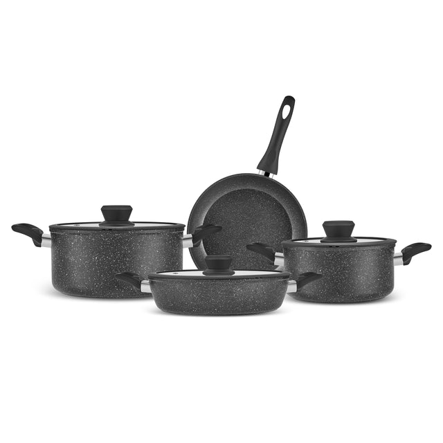 Karaca Nebula, ensemble de 7 casseroles en granit compatibles avec l'induction