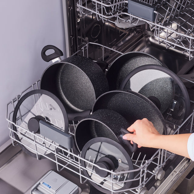 Karaca Nebula, ensemble de 7 casseroles en granit compatibles avec l'induction