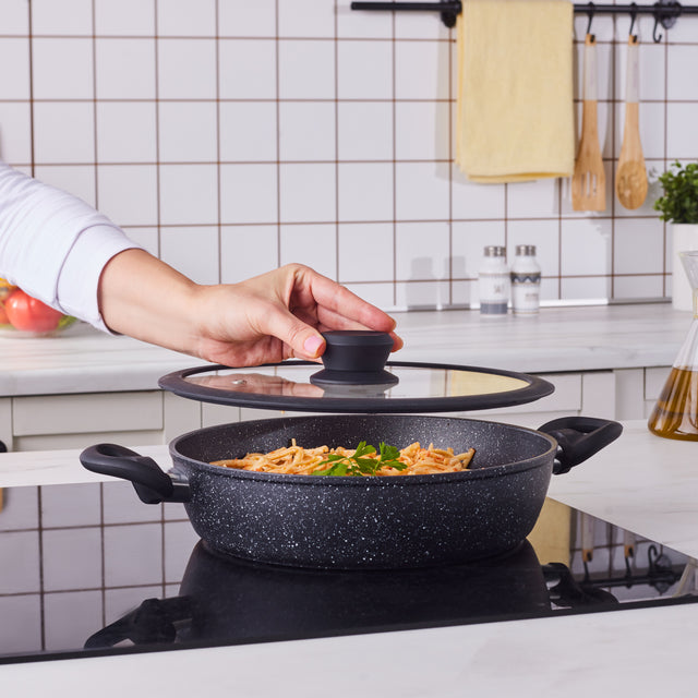 Karaca Nebula, ensemble de 7 casseroles en granit compatibles avec l'induction