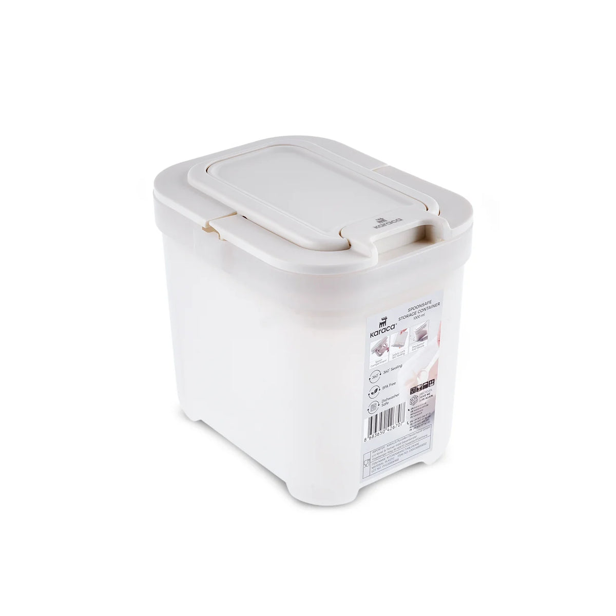 Karaca Spoonsafe bewaardoos met lepels 1000 ml