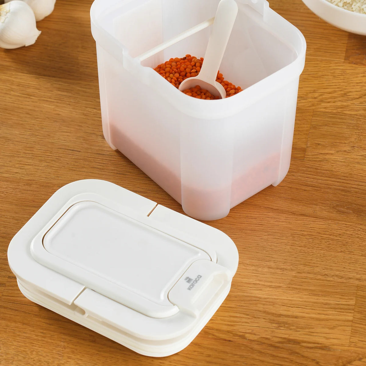 Karaca Spoonsafe bewaardoos met lepels 1000 ml