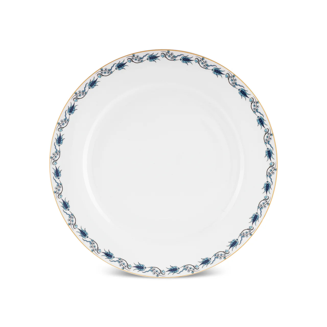 Karaca Forever Bone China İznik 24-teiliges Geschirrset für 6 Personen, bunt