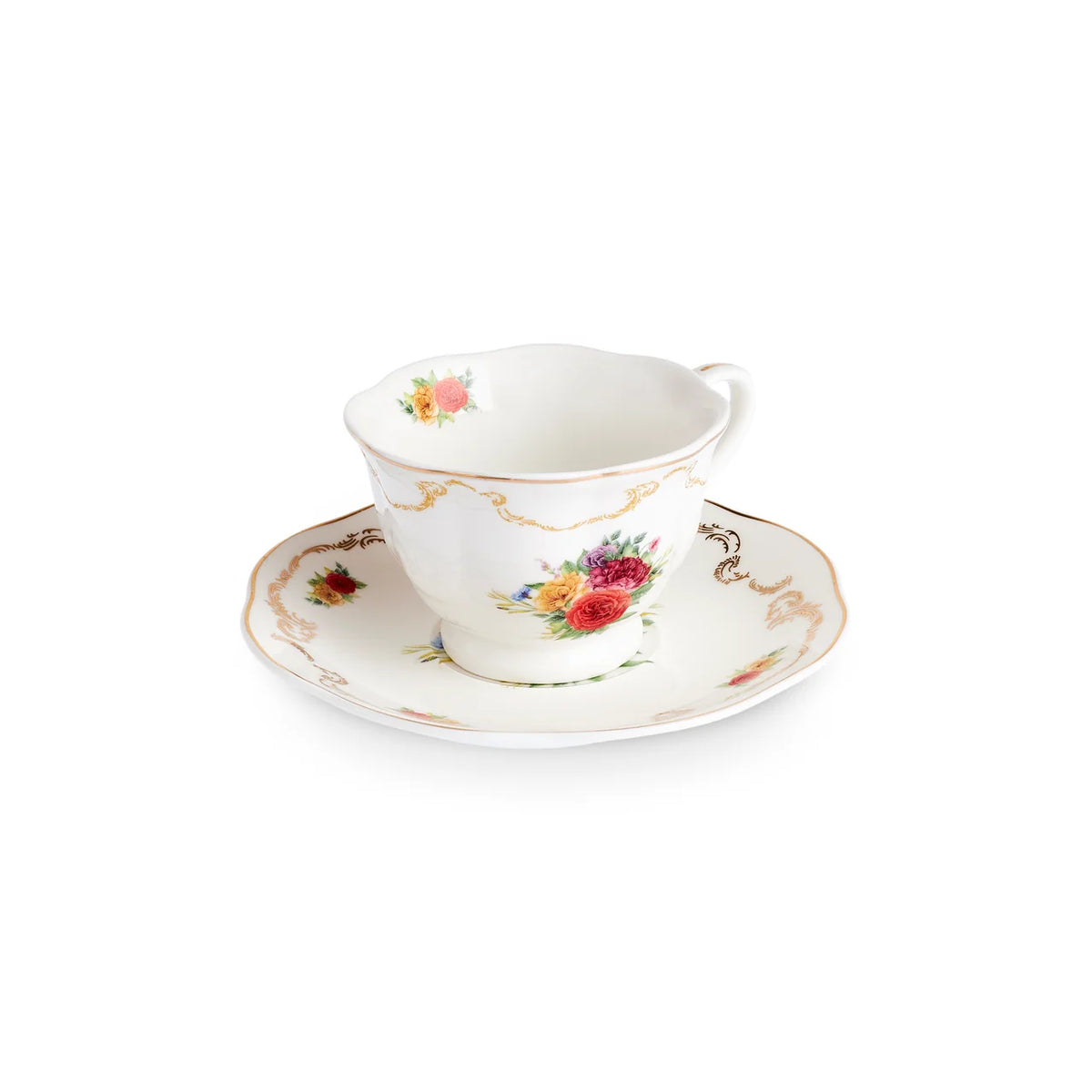 Karaca Antique 4-delige theeservies voor 2 personen, 200 ml