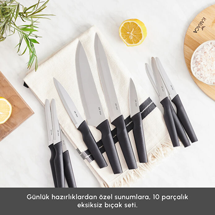 Lot de 10 couverts Dr Inox Karaca