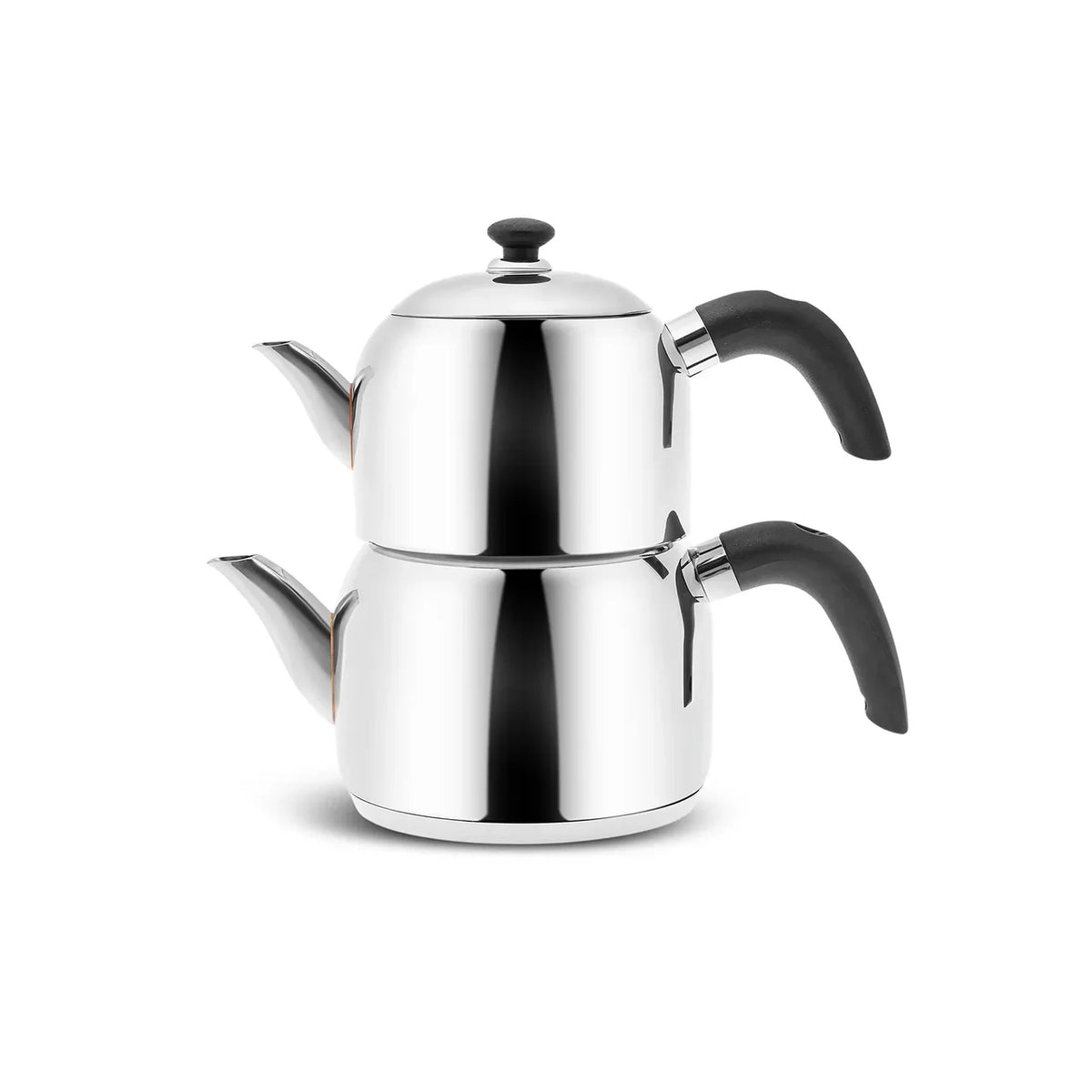 Karaca Edge Mini Çaydanlık Takımı Siyah