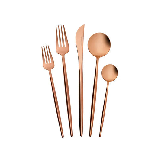 Karaca Jupiter Rosegold 60 Pieces 12 Person Boxed Cutlery Set