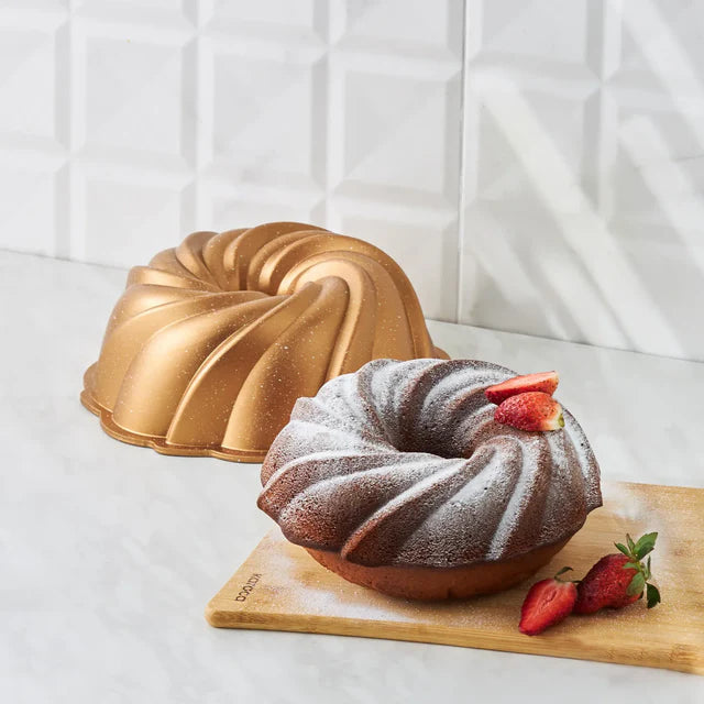 Karaca Cake Pro Pare Döküm Kek Kalıbı, Gold, 24 cm