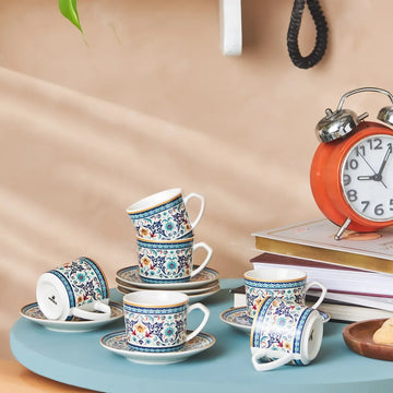 Karaca Beylerbeyi 6 Kişilik Kahve Fincan Takımı, 80 ml