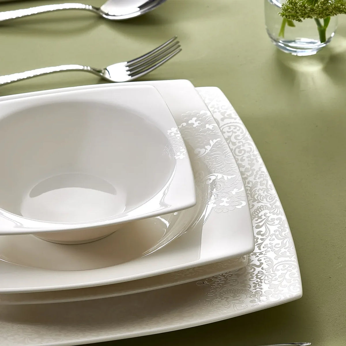 Karaca New Flava servies voor 6 personen, 24-delig, porselein