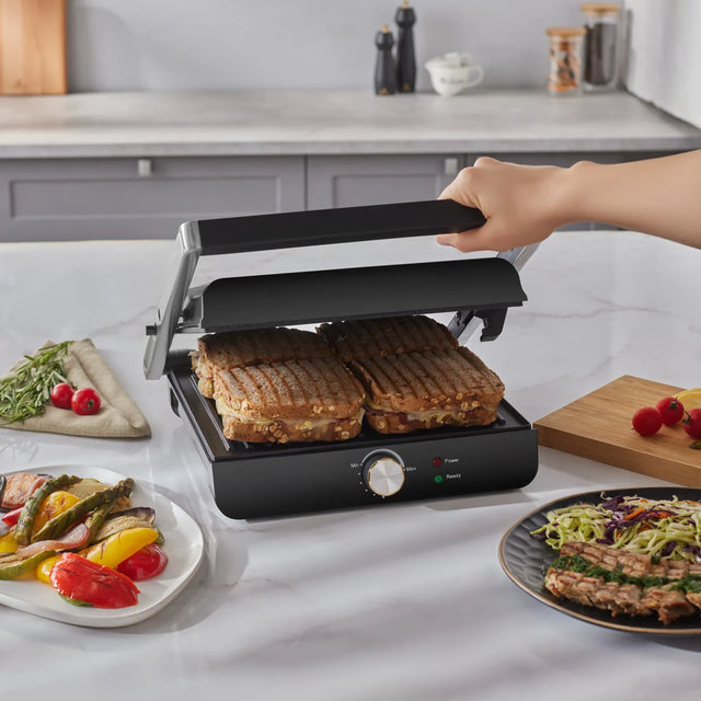 Karaca Toastmaster Inox Broodrooster en Grillmachine, 2000W