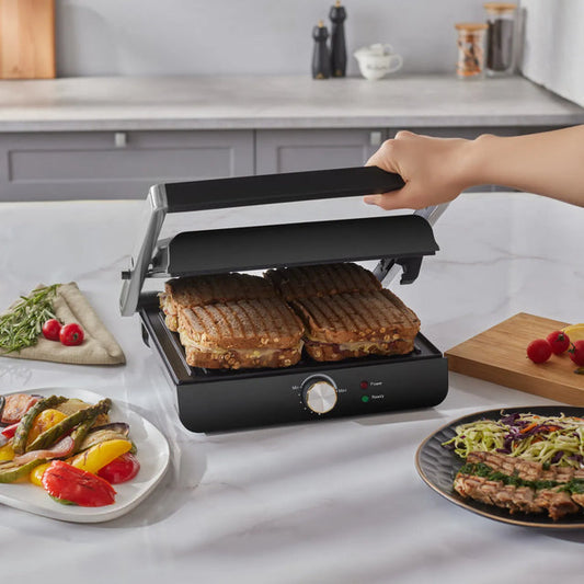Karaca Toastmaster Inox Broodrooster en Grillmachine, 2000W