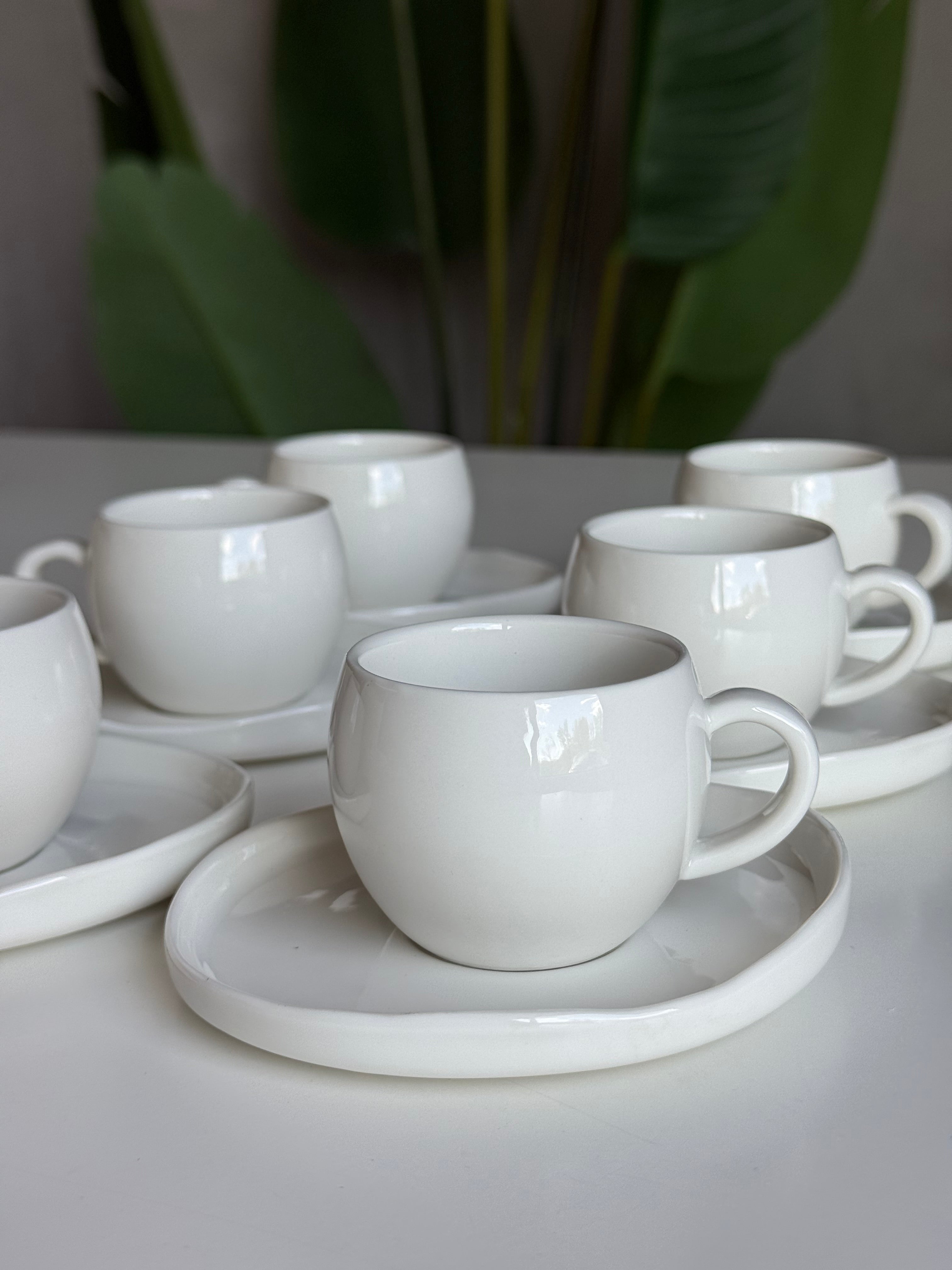 Service à café turc Mulex pour 6 personnes