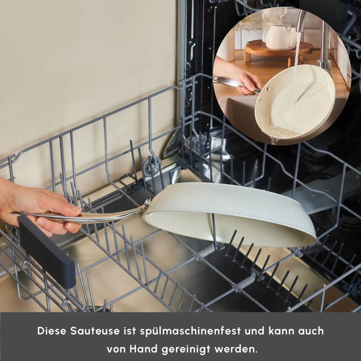 Karaca Swiss Crystal Almond Cream Sos Tavası 14 Cm