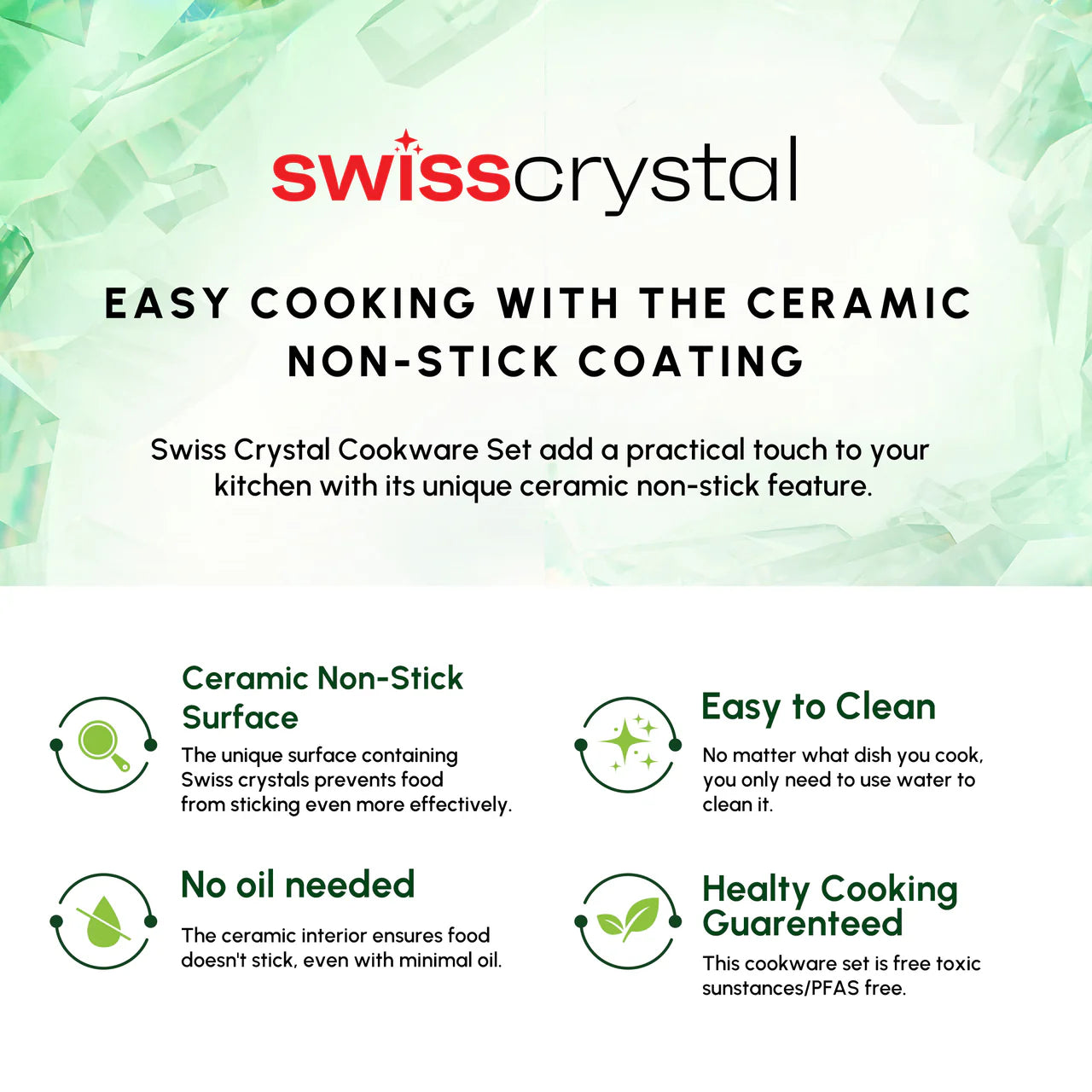 Karaca Swiss Crystal Inductie – Grillpan – 28 cm