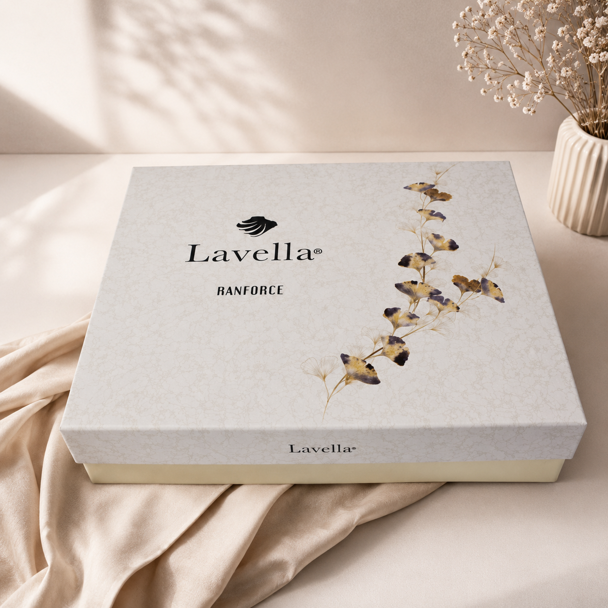 Lavella Aven Ranforce Bettwäsche-Set 200 x 220 cm, 4-teilig – Lila