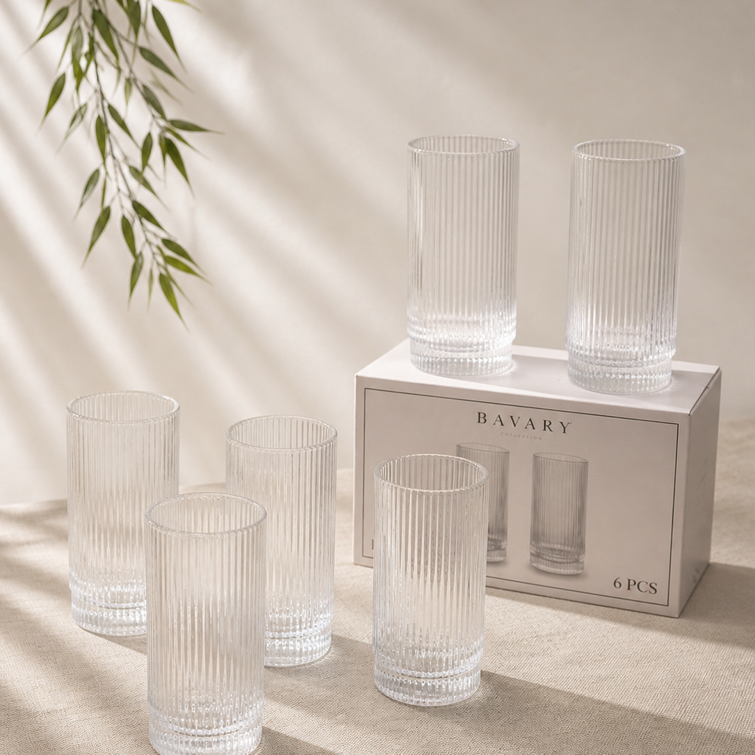 Ensemble de verres Bavary Linea, grand format