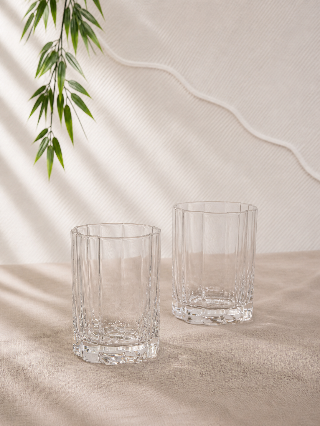 Bavary Luno Set van twee glazen, middelgroot, 320 ml