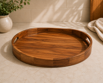 BRICARD Akasya Ahşap Sunum Tepsisi 028A | 42,7 x 33 x 5 cm