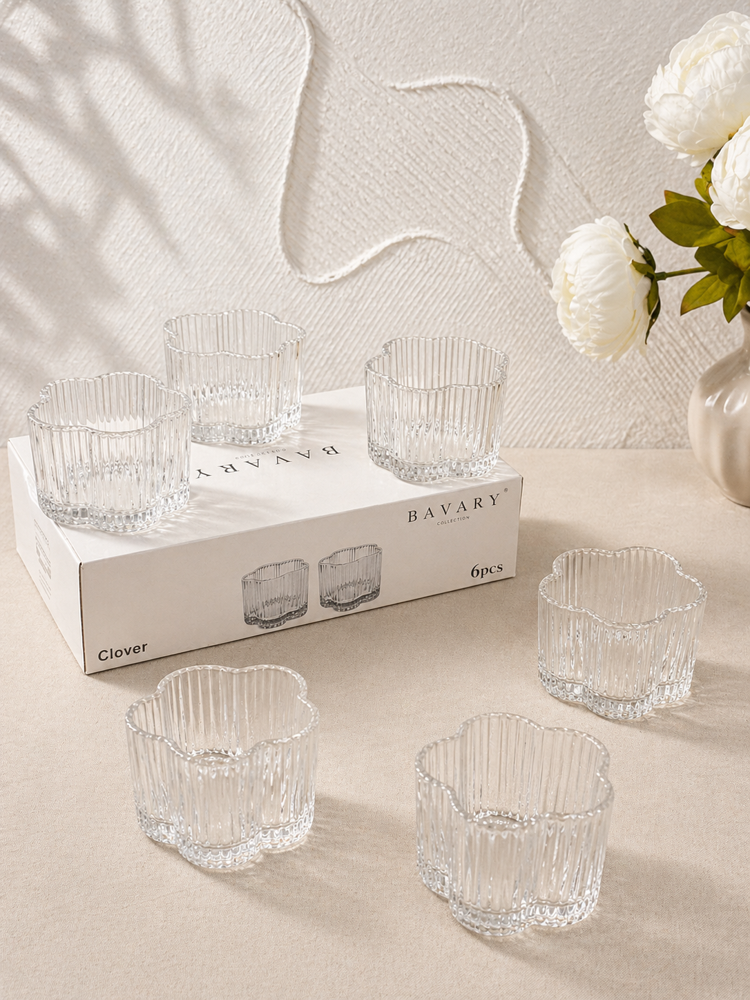 Bavary Clover Keksdose, 6 Stück