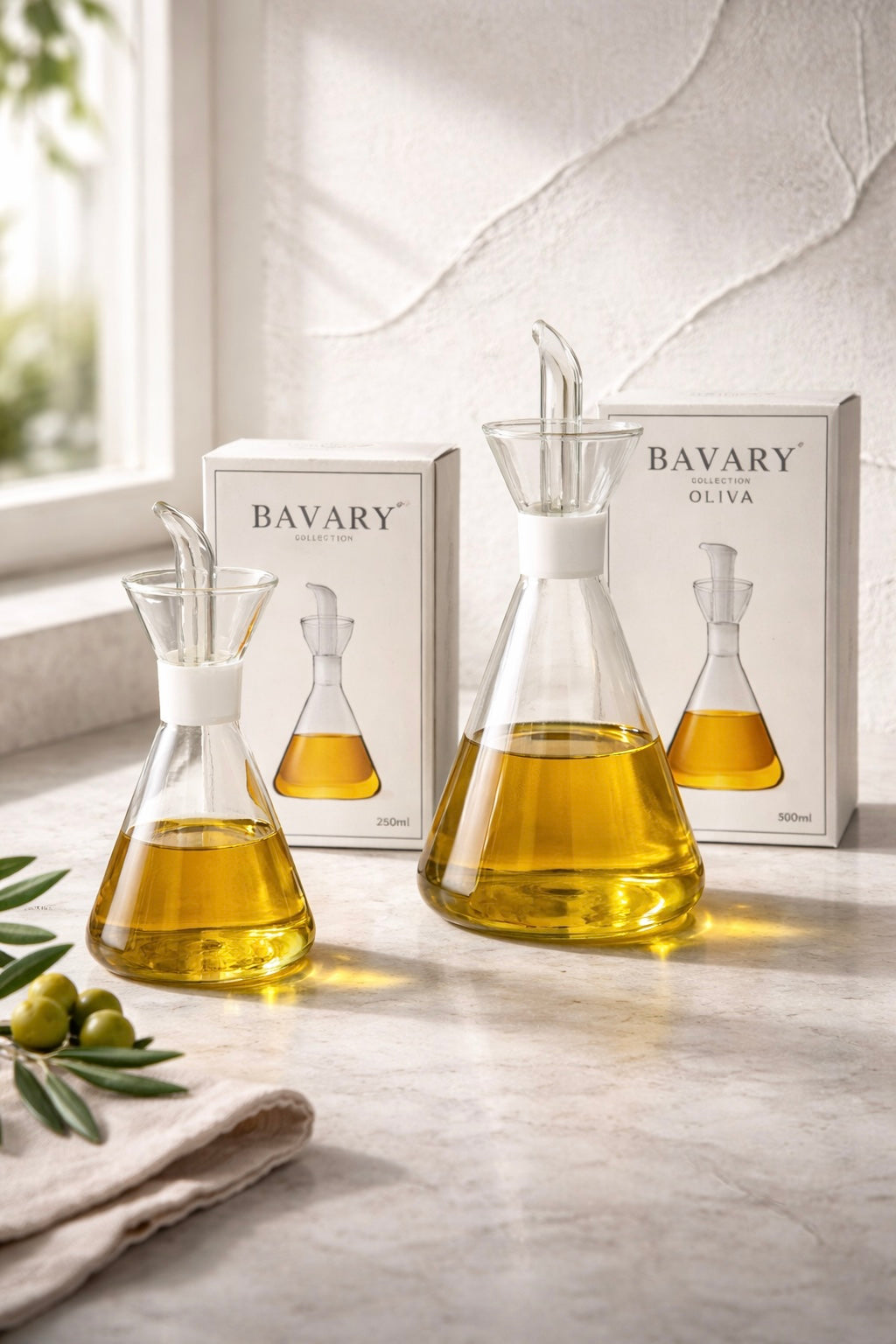 Bouteille d'huile Bavary Oliva 250 ml