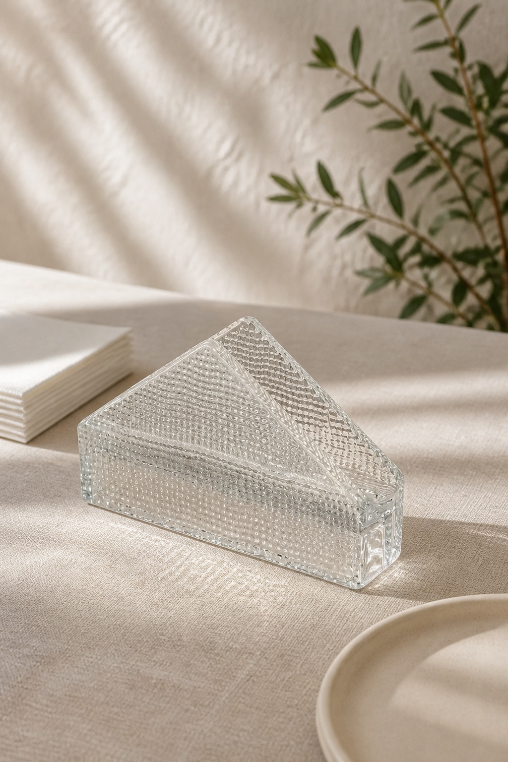 Bavary Glas-Serviettenhalter