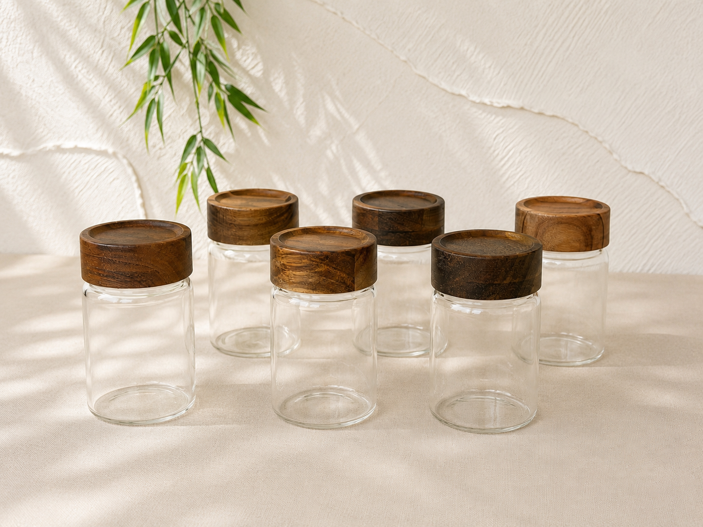 Lot de 6 pots à épices Bavary Space