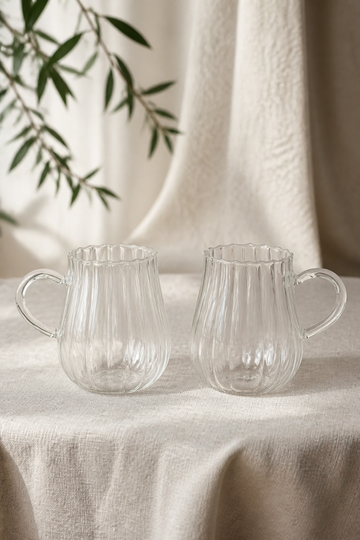 Lale Cam Kupa İkili / 300 ml