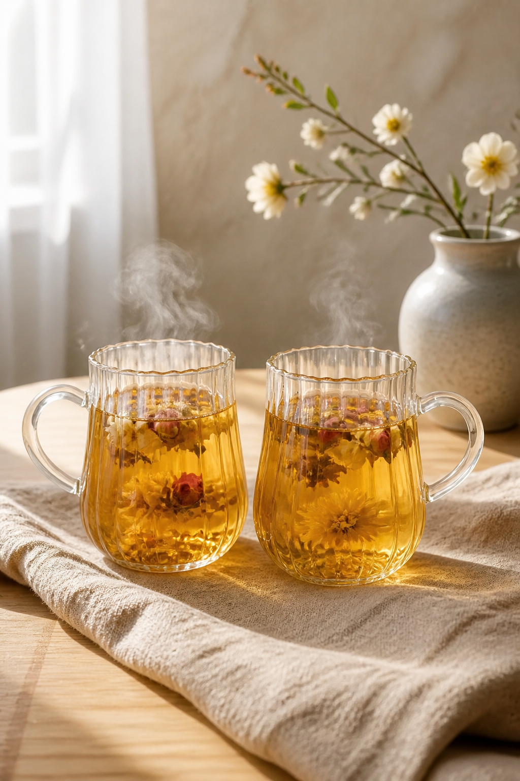 Lot de deux tasses en verre Lale | 300 ml