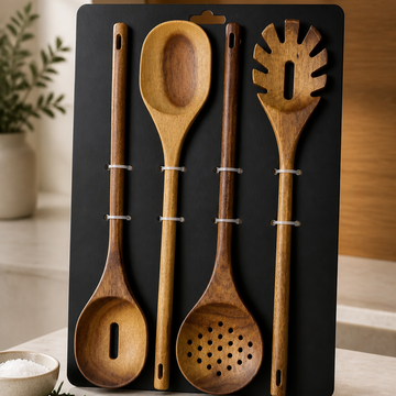 Bricard Acacia Mutfak Gereçleri Seti 029A | 4-PIECE