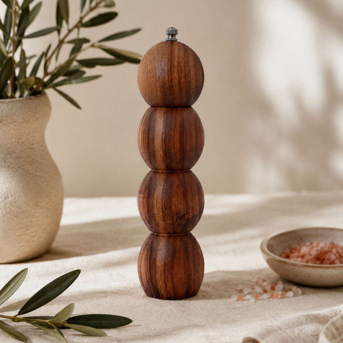 Bricard Acacia Zout-/Pepermolen | Ø6X24,5 CM
