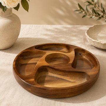 Bricard Acacia Serving Tray | Ø31,5X4 CM