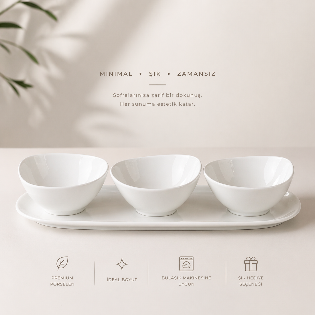 Mulex Tina-servies van 4 stuks