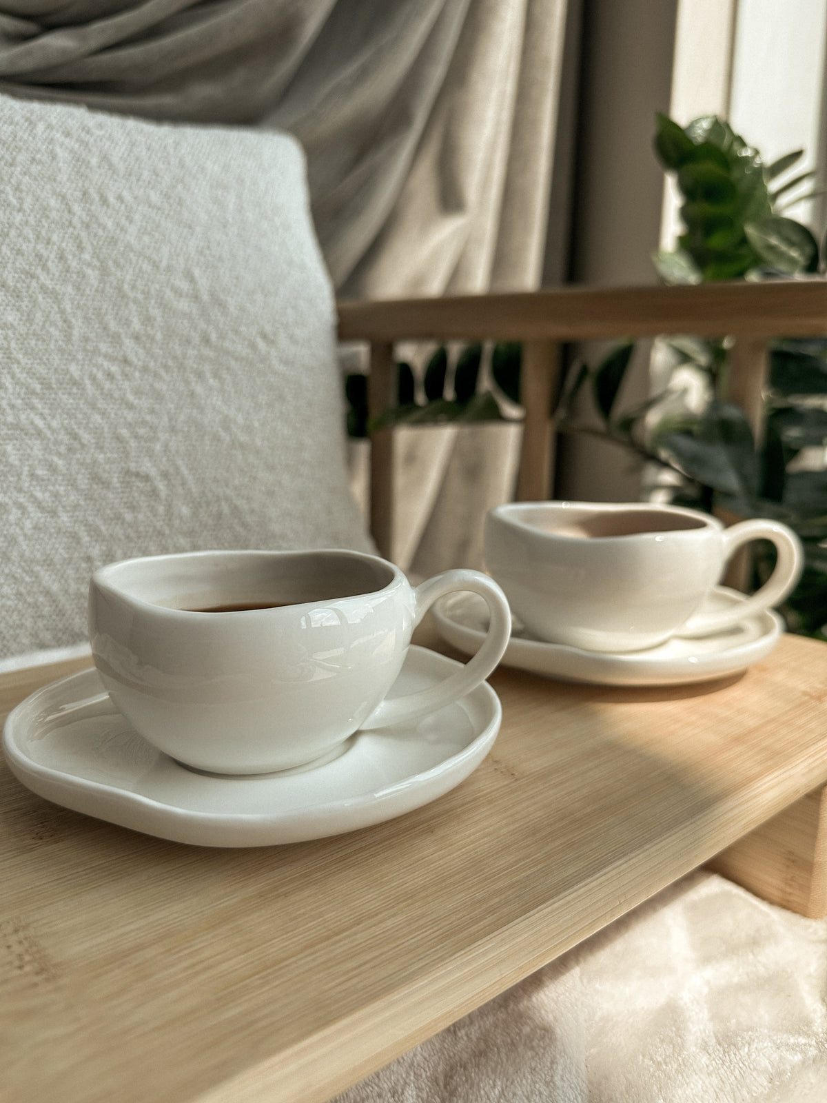 Bavary Capital 12 Parça Koffie en Theeset | Büyük Boy - 200ml