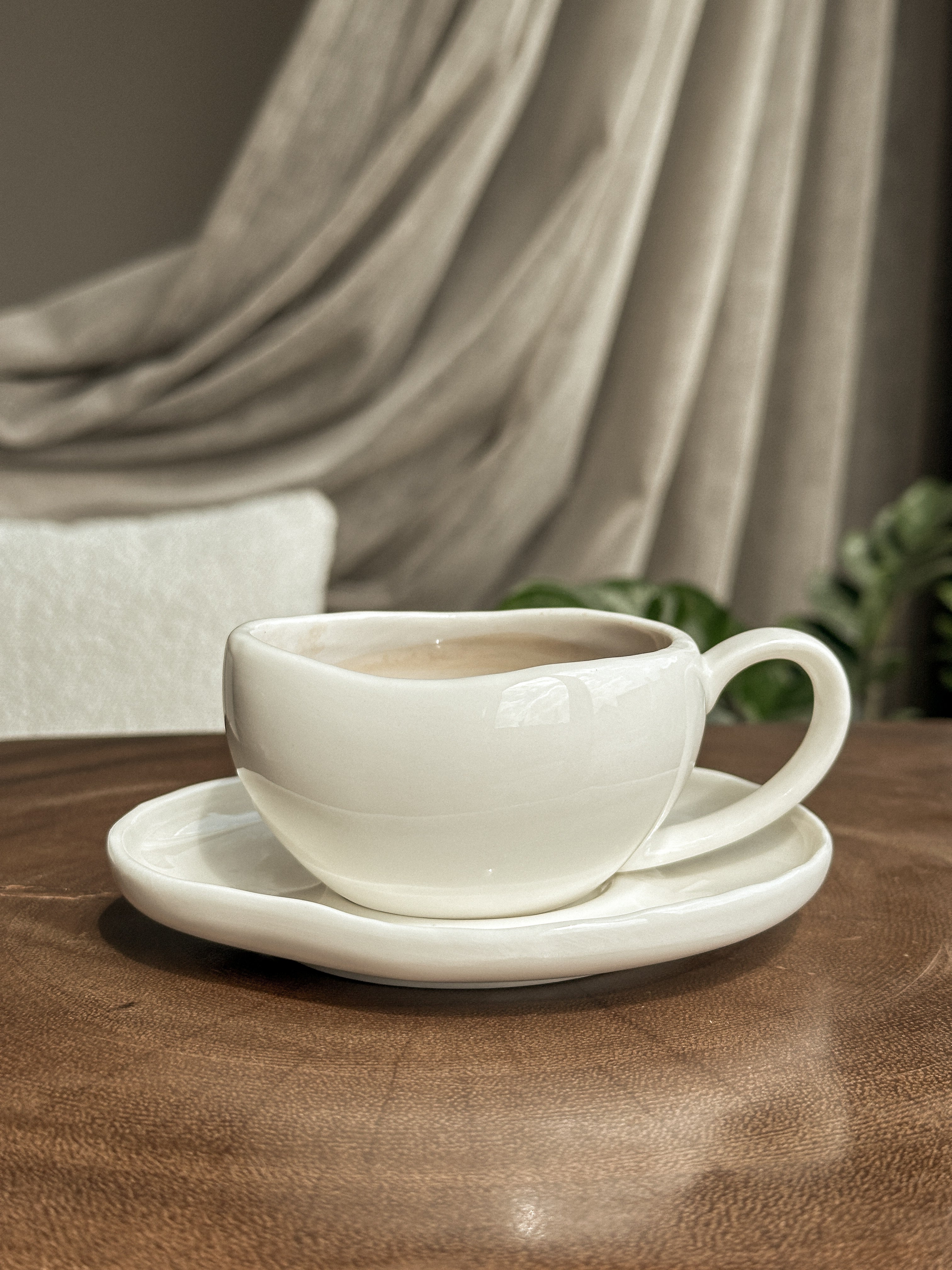 Bavary Capital 12 Parça Koffie en Theeset | Büyük Boy - 200ml