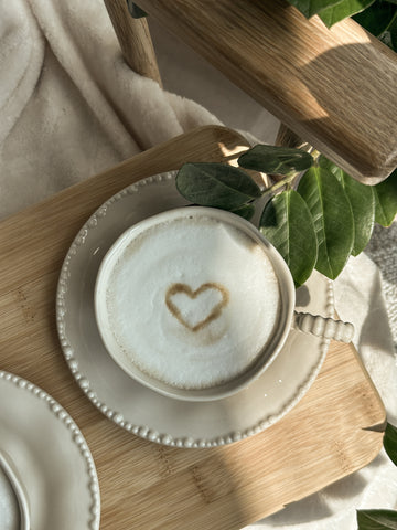 Kadoland Palermo  Koffie & Theekopset  12 Delig / Beige