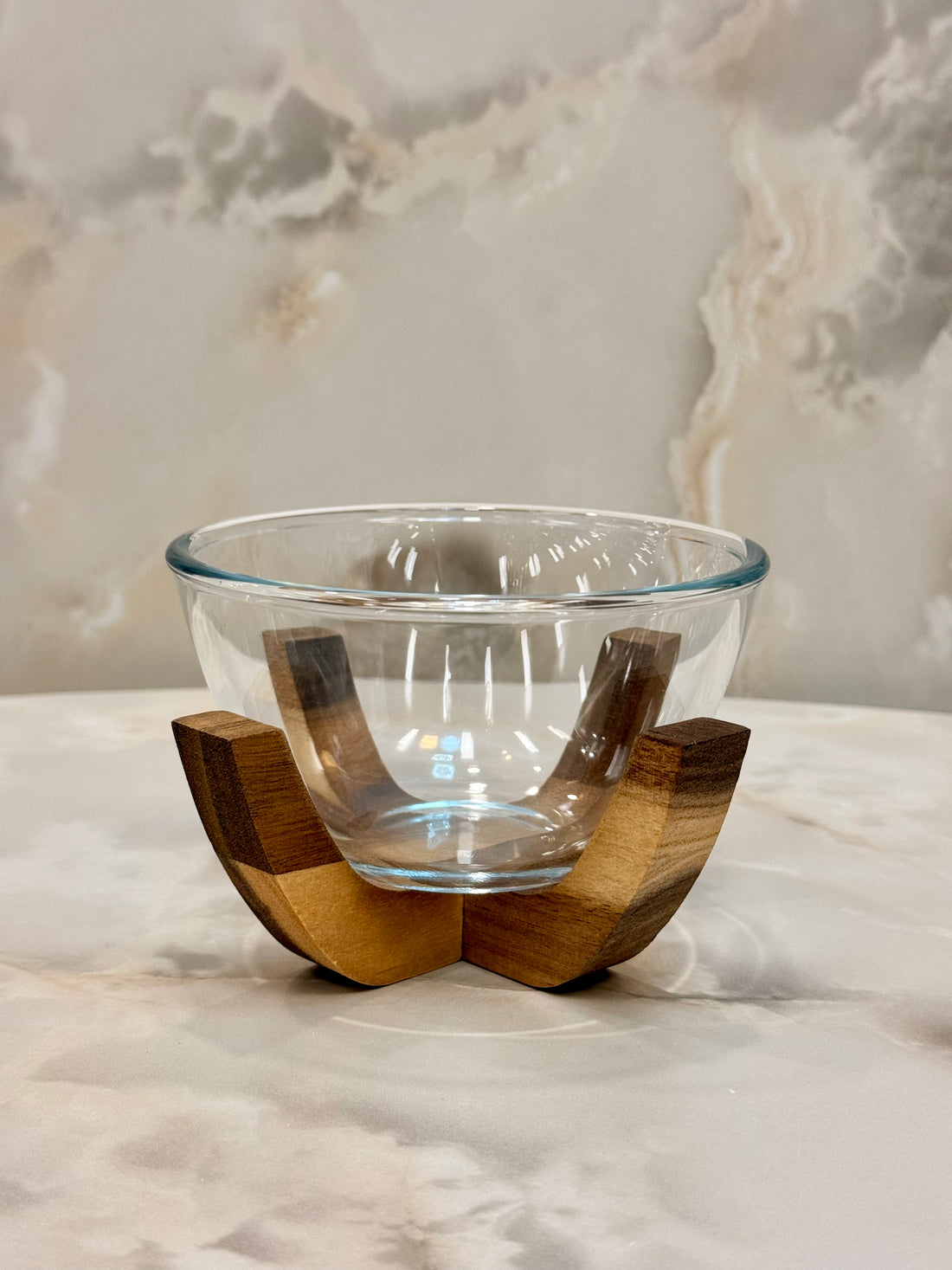 Bavary ronde glazen schaal, diameter 13,8 cm - 0,4 liter
