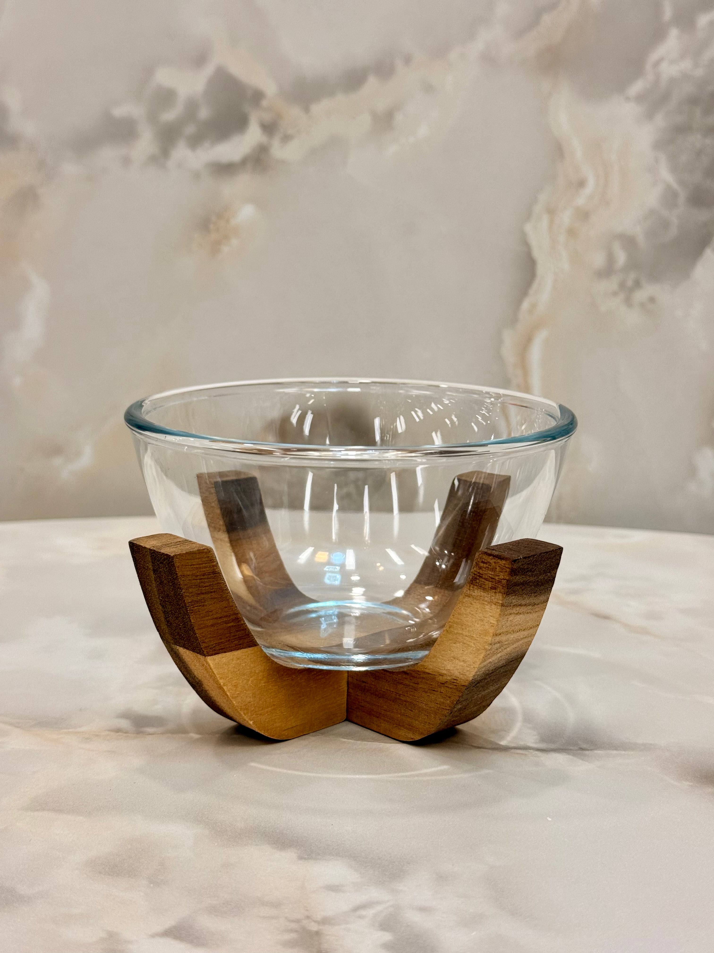 Bavary ronde glazen schaal, diameter 13,8 cm - 0,4 liter