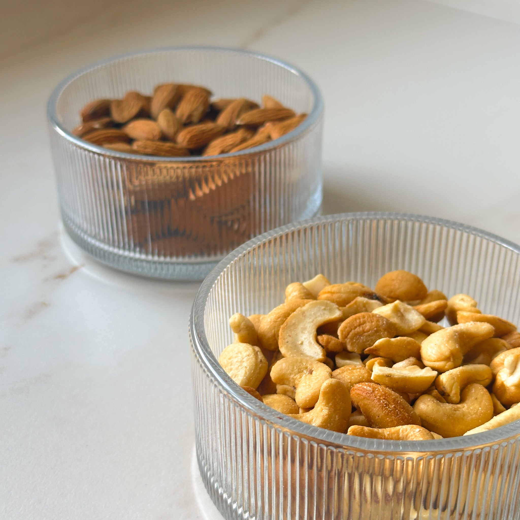 Bavary Stripes Glazen Snackschaaltje