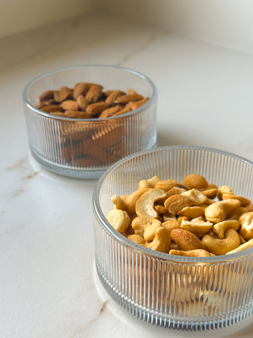 Bavary Stripes Glazen Snackschaaltje
