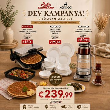 Kadoland Sofra Keyfi 3’lü Avantaj Seti