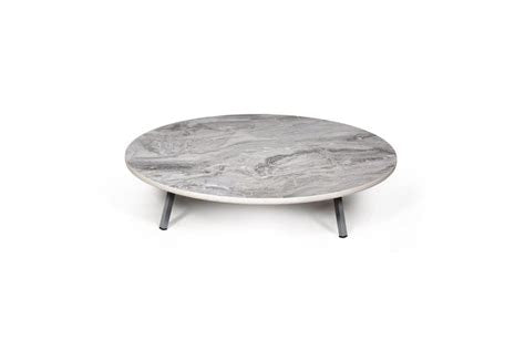 Marble-Look Folding Dining Table, 70 cm
