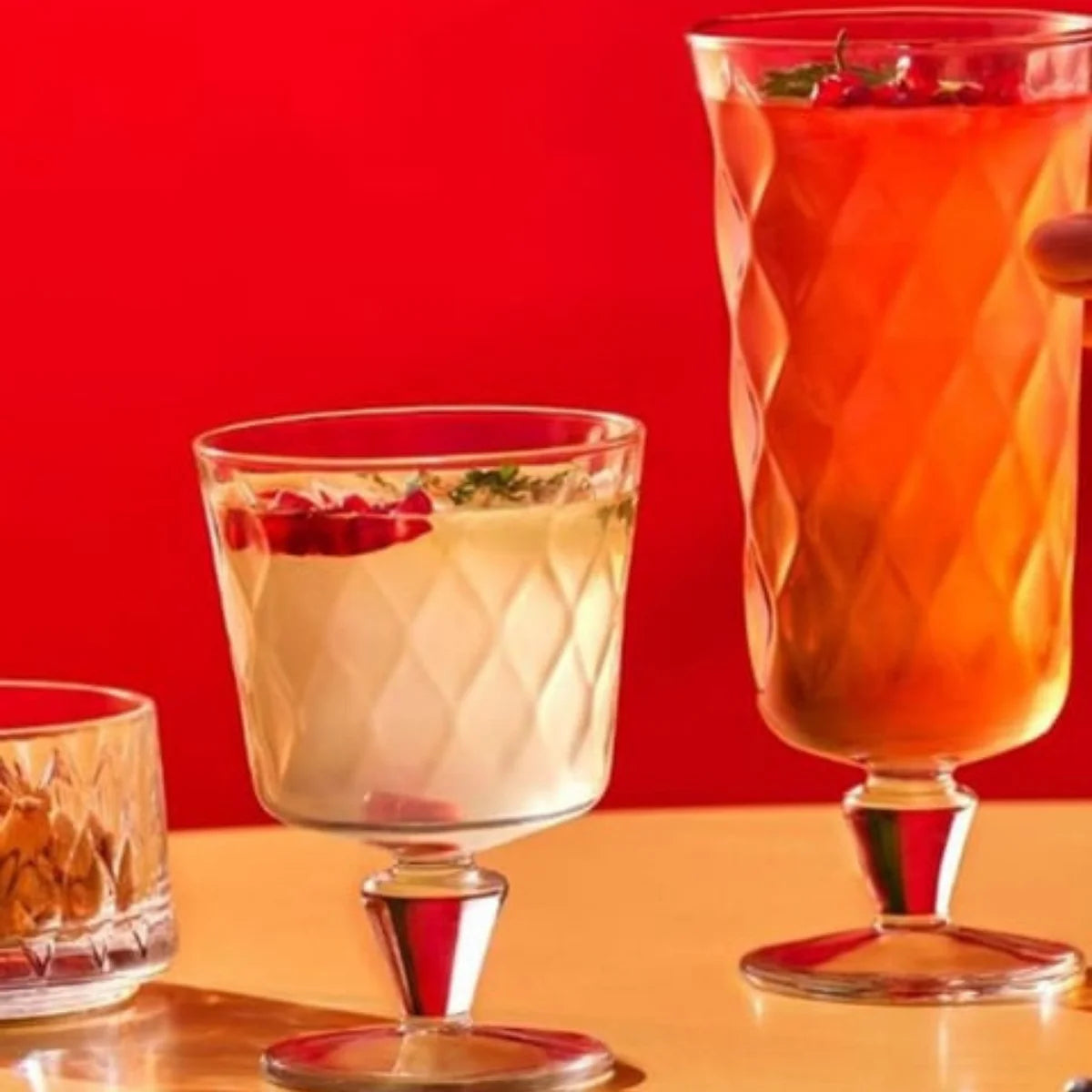 Paşabahçe 440472 Leafy 4-delige set cocktailglazen | 270 ml
