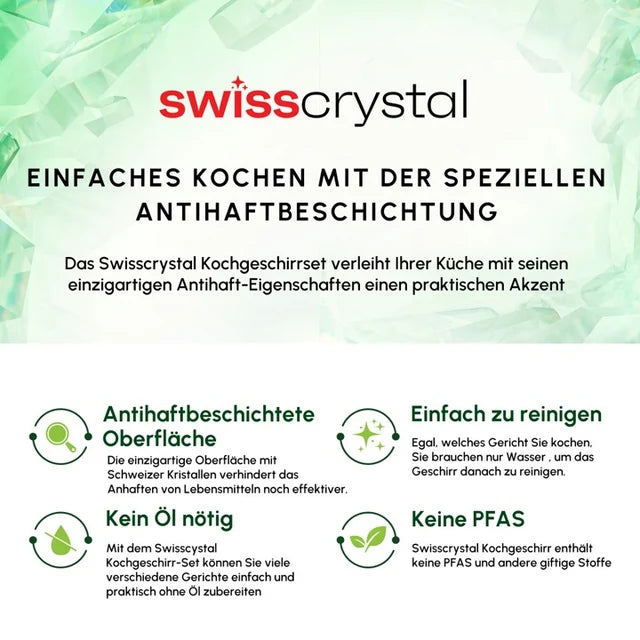 Karaca Swiss Crystal Valenti Ceramica 7 Parça Tencere Seti