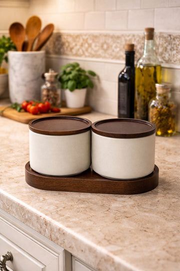 Bavary Terra İkili Saklama Kabı