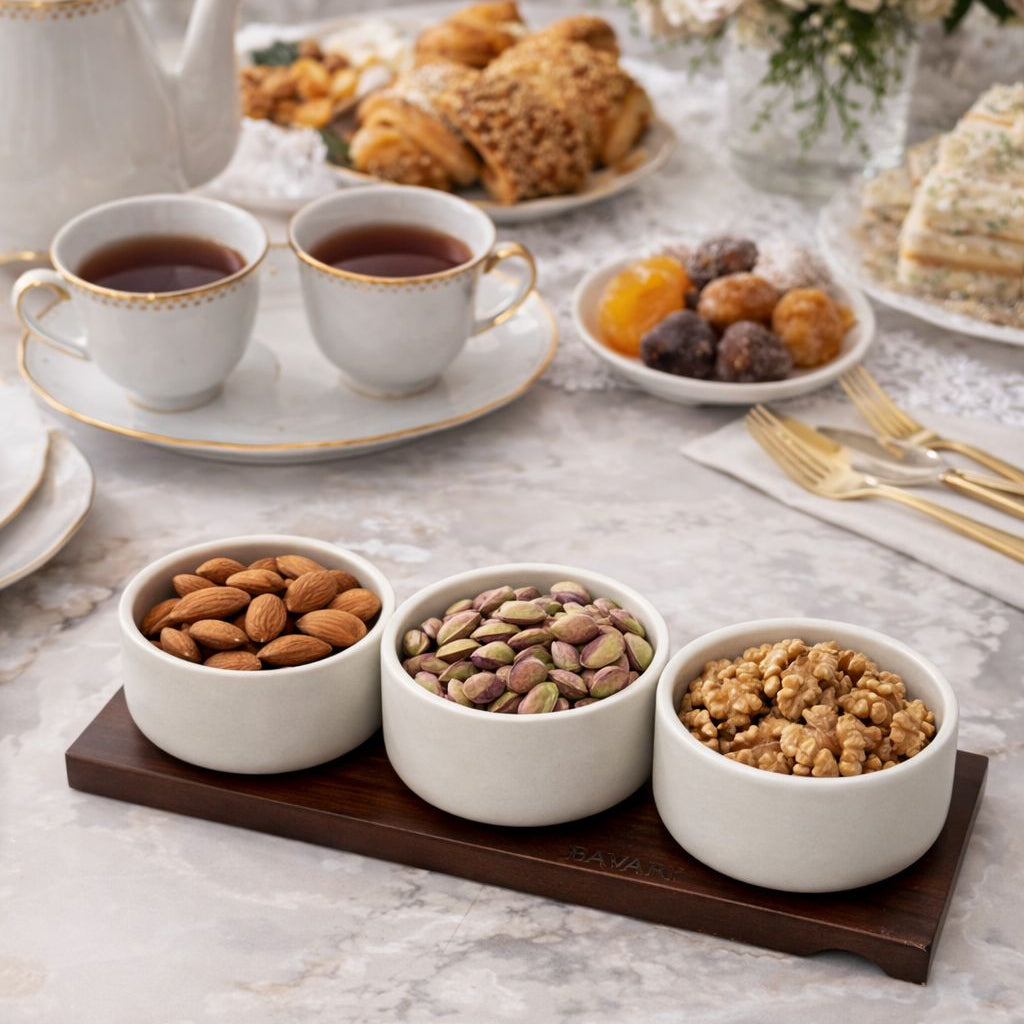 Lot de 3 boîtes à biscuits Bavary Terra | Alz-P182400